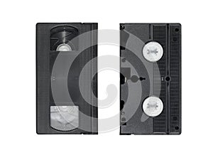 Two obsolete video tapes