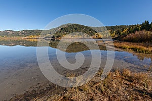 Two Oceans Lake Reflection