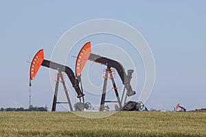 Two Oil Wells
