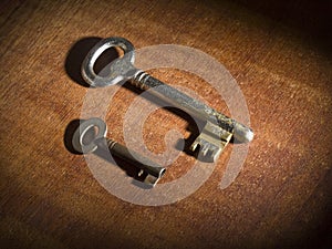 Two old keys