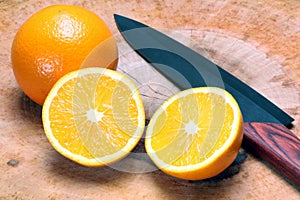 Two oranges