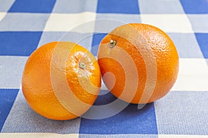 Two oranges