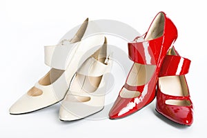 Two pairs new elegant ladies' shoes