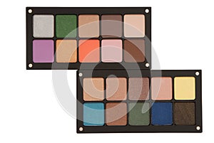 Two palettes of eye shadow photo