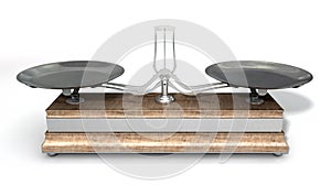 Two Pan Balance Scale