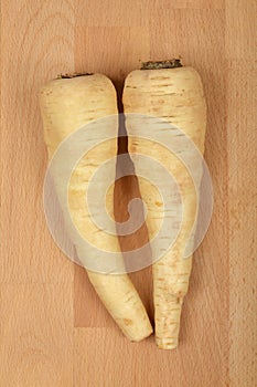Two parsnips