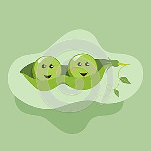 two peas in a pod