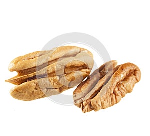 Two Pecans Isolated