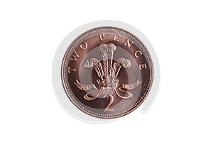 Two pence coin