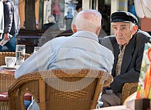Two pensioners