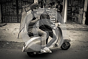 Two People of Amritsar, Punjab, India