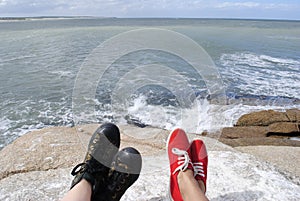 Two People at the beach