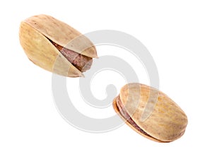 Two pistachioes