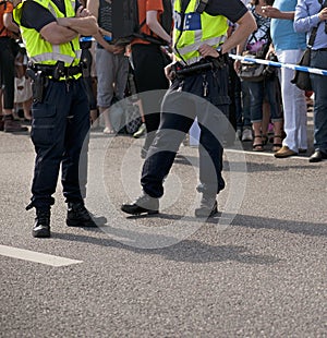 Two policemen photo