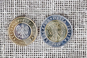 two Polish coins