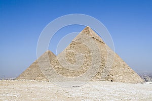 Two pyramids