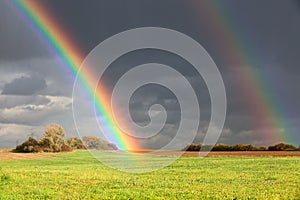 Two rainbows