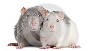 Two rats, 12 months old