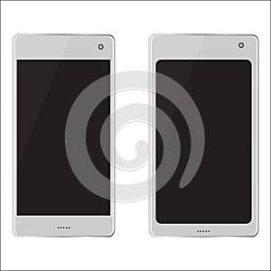 Two realistic mobile devices