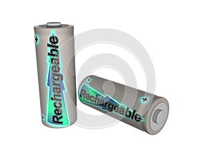 Two Rechargeable Batteries