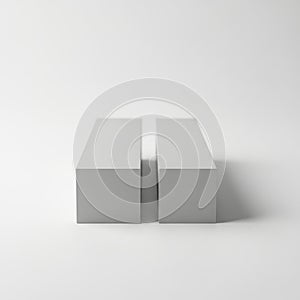 Two rectangular blocks side by side