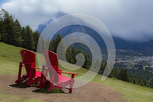 Two Red Chairs