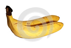 Two ripe banana