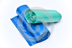 Two roll of garbage bag