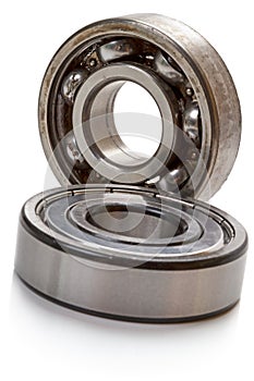 Two rolling bearings