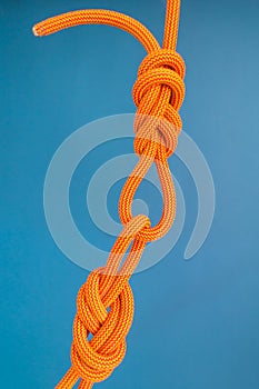 Two ropes connected among themselves