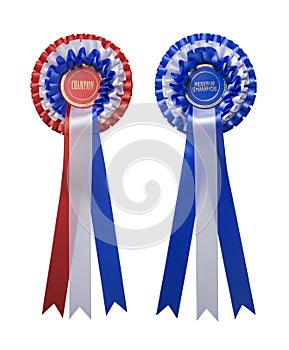 Two rosettes photo