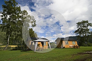 Two rural cabins