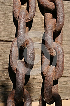 Two Rusty Chains