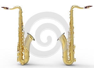 Two Saxophones