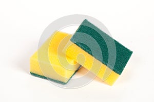 Two scouring sponges