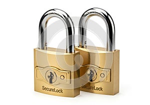 Two securelock padlocks