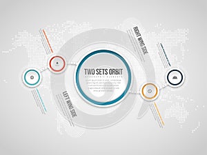 Two Sets Orbit Infographic