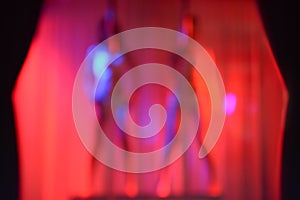 Two strippers, blur effect without focus - as background