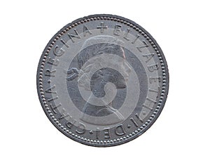 Two shillings coin