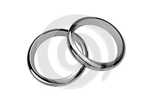 Two silver rings