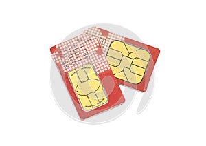 Two sim cards