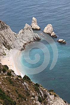 Two Sisters cliffs in Mount Conero