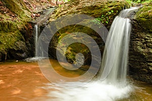 Two Small Waterfalls