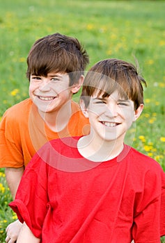 Two Smiling Brothers