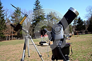Two Solar Telescopes photo