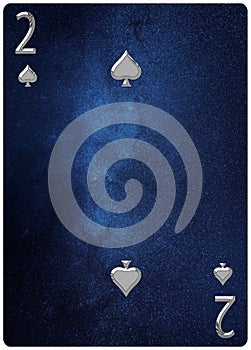 Two of Spades playing card