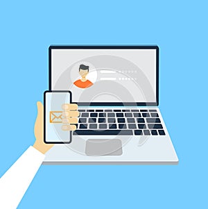 Two steps authentication