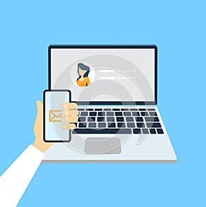 Two steps authentication