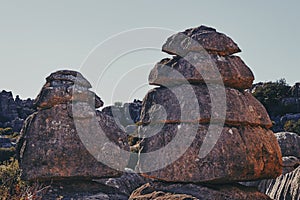 Two Stones, Torcal Antequera, Karst landscape