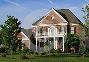 Two Story Brick House